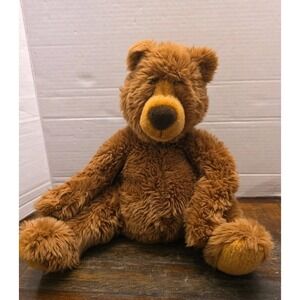 Vintage GUND "Simon" Shaggy Brown Teddy Bear Plush - Style #6452